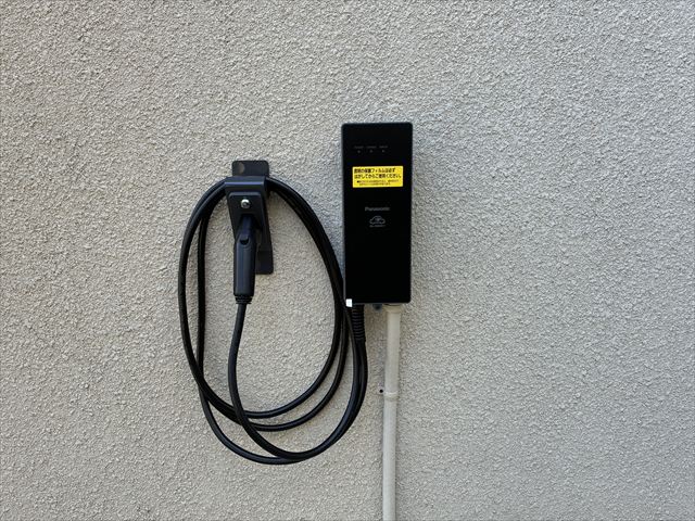 茨城県牛久市 家庭用EVコンセント(電気自動車充電コンセント)設置工事