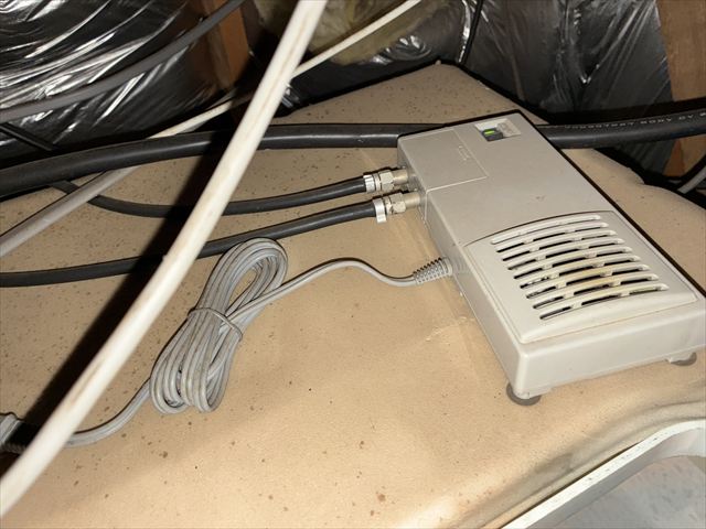 茨城県守谷市 家庭用TVアンテナ不具合対応