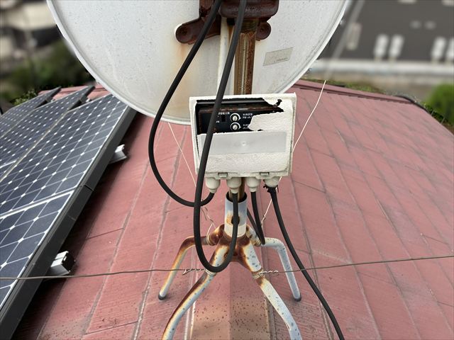 茨城県守谷市 家庭用TVアンテナ不具合対応